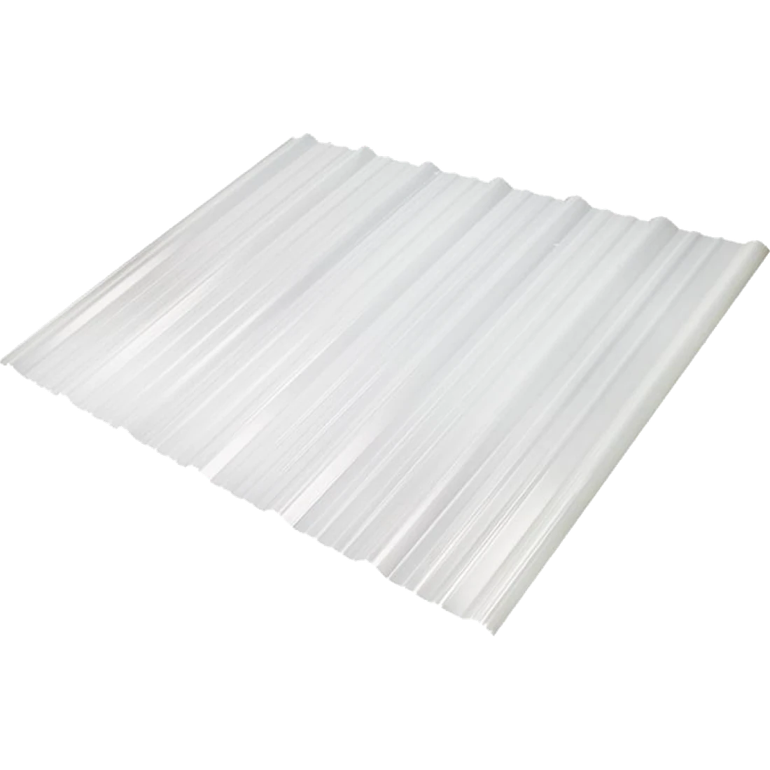 แผ่นหลังคา PVC โปร่งแสง หนา 2 มม. รหัส RO-PVCT