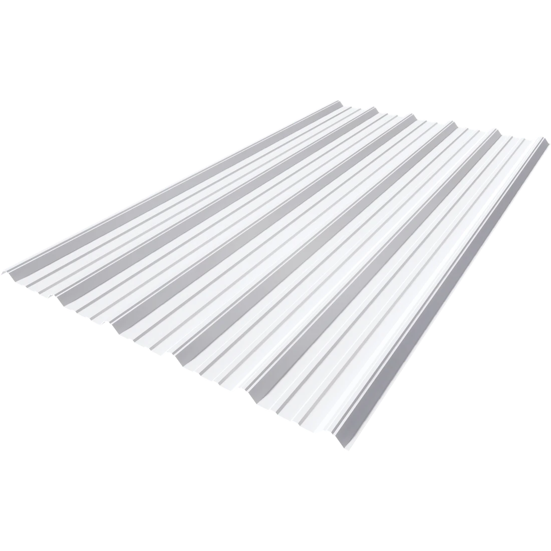 แผ่นหลังคา uPVC ทึบแสง หนา 2.5 มม. รหัส RO-UPVC25